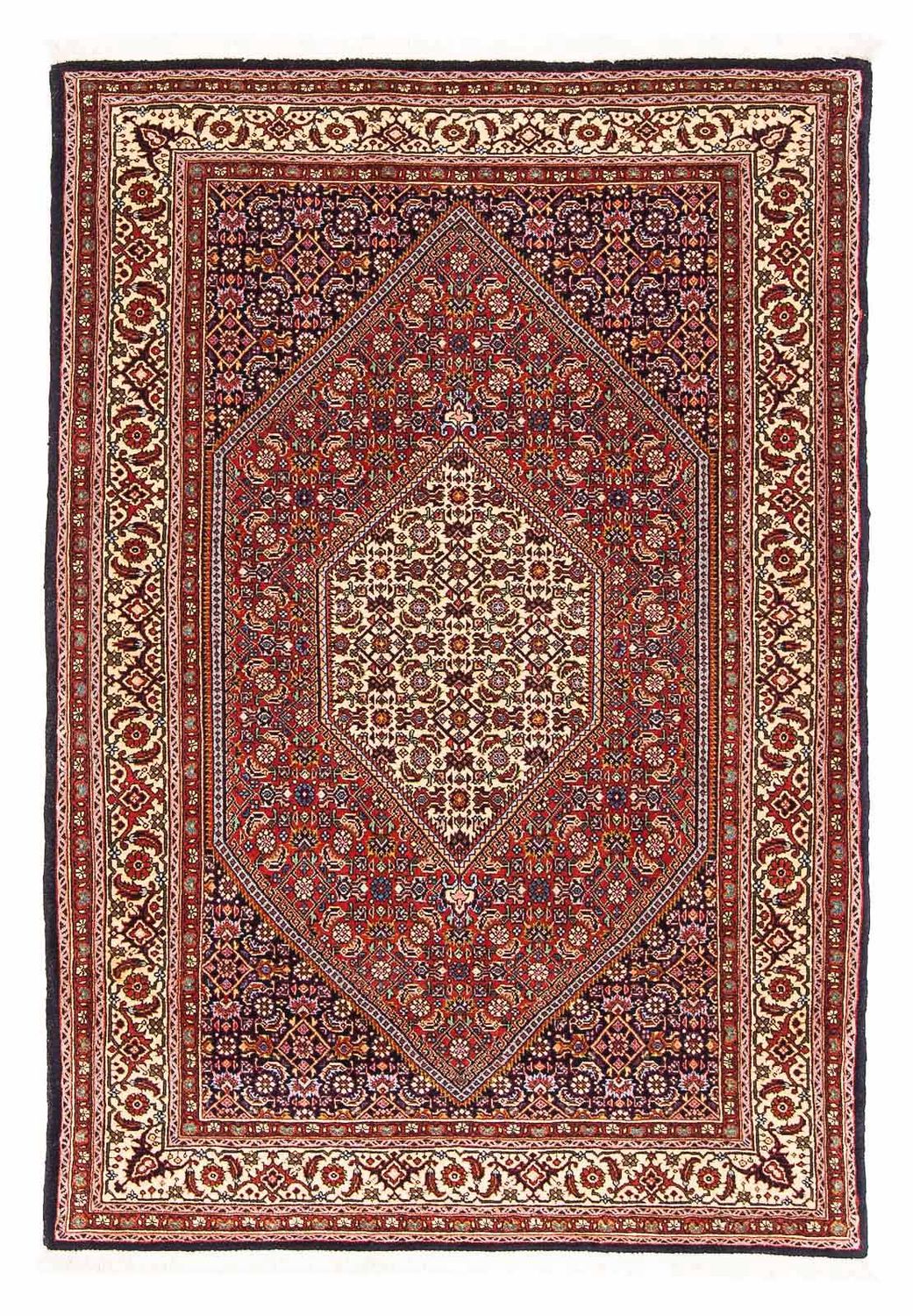 Tapis persan - Bidjar - 168 x 108 cm - bleu foncé