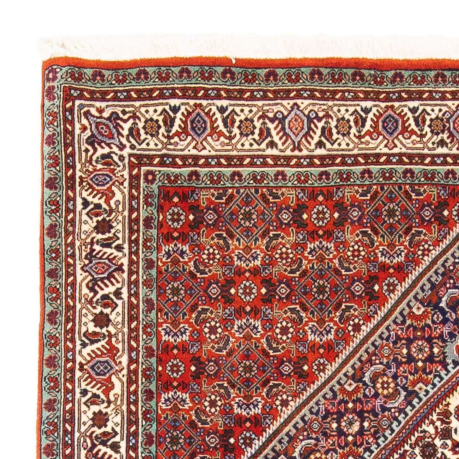 Persisk matta - Bijar - 164 x 110 cm - röd