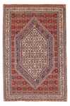 Persisk tæppe - Bijar - 164 x 110 cm - rød