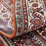 Persisk tæppe - Bijar - 164 x 110 cm - rød