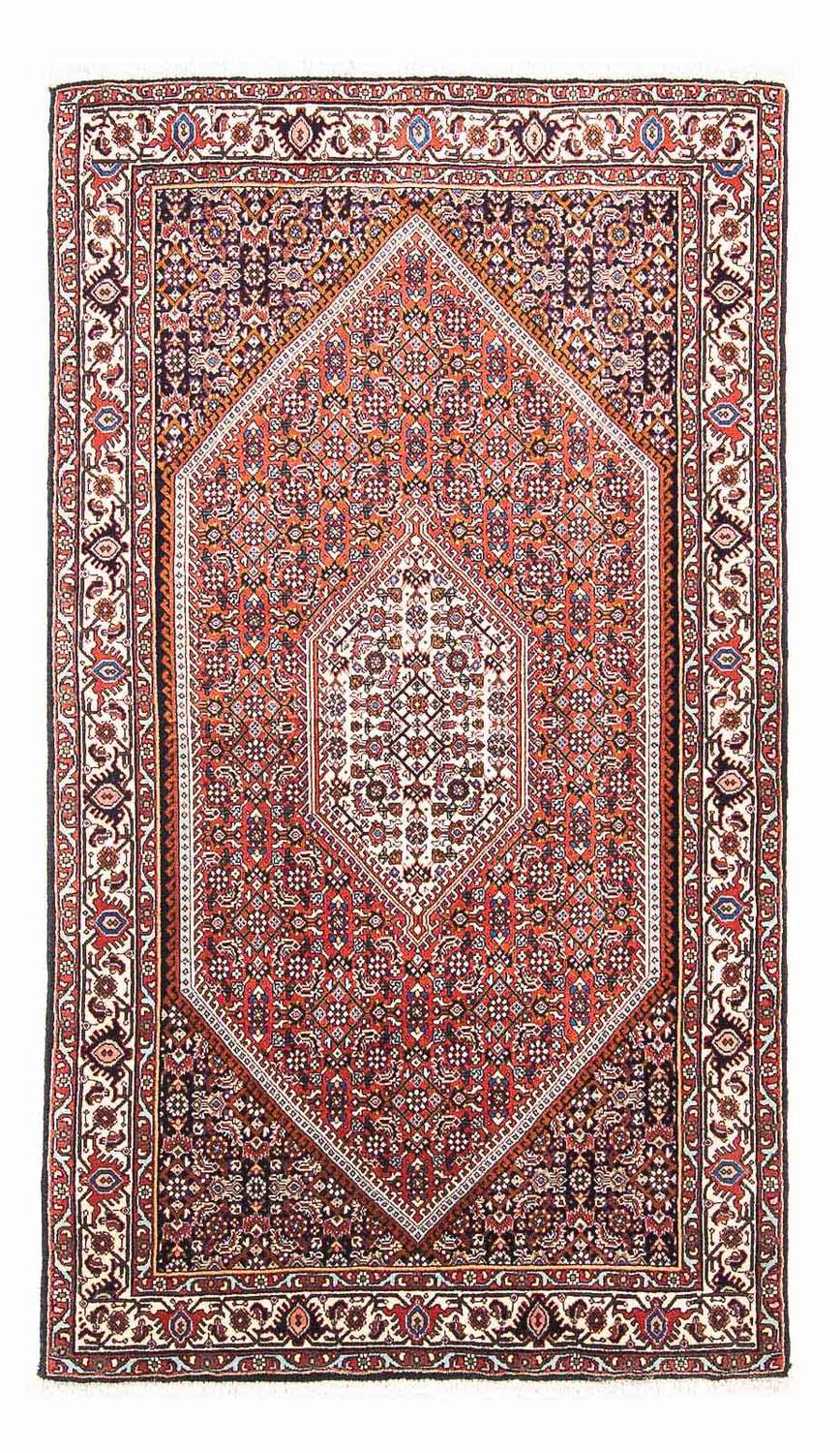 Tapis persan - Bidjar - 148 x 92 cm - rouge clair