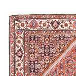 Persisk tæppe - Bijar - 148 x 92 cm - lysrød