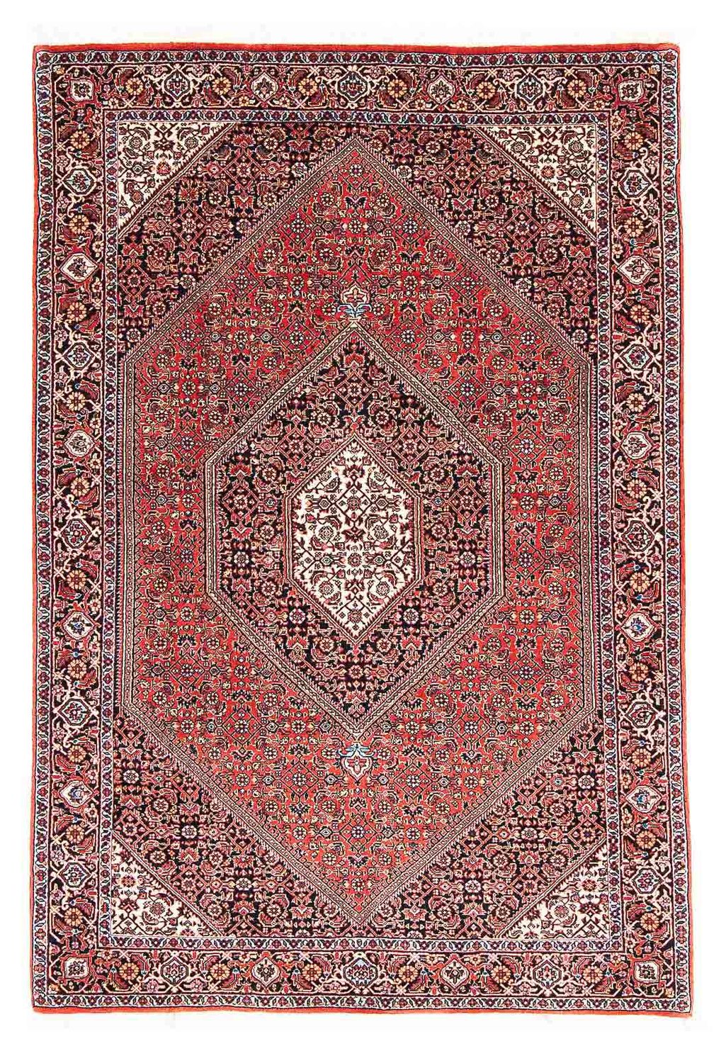 Tapis persan - Bidjar - 170 x 110 cm - rouge