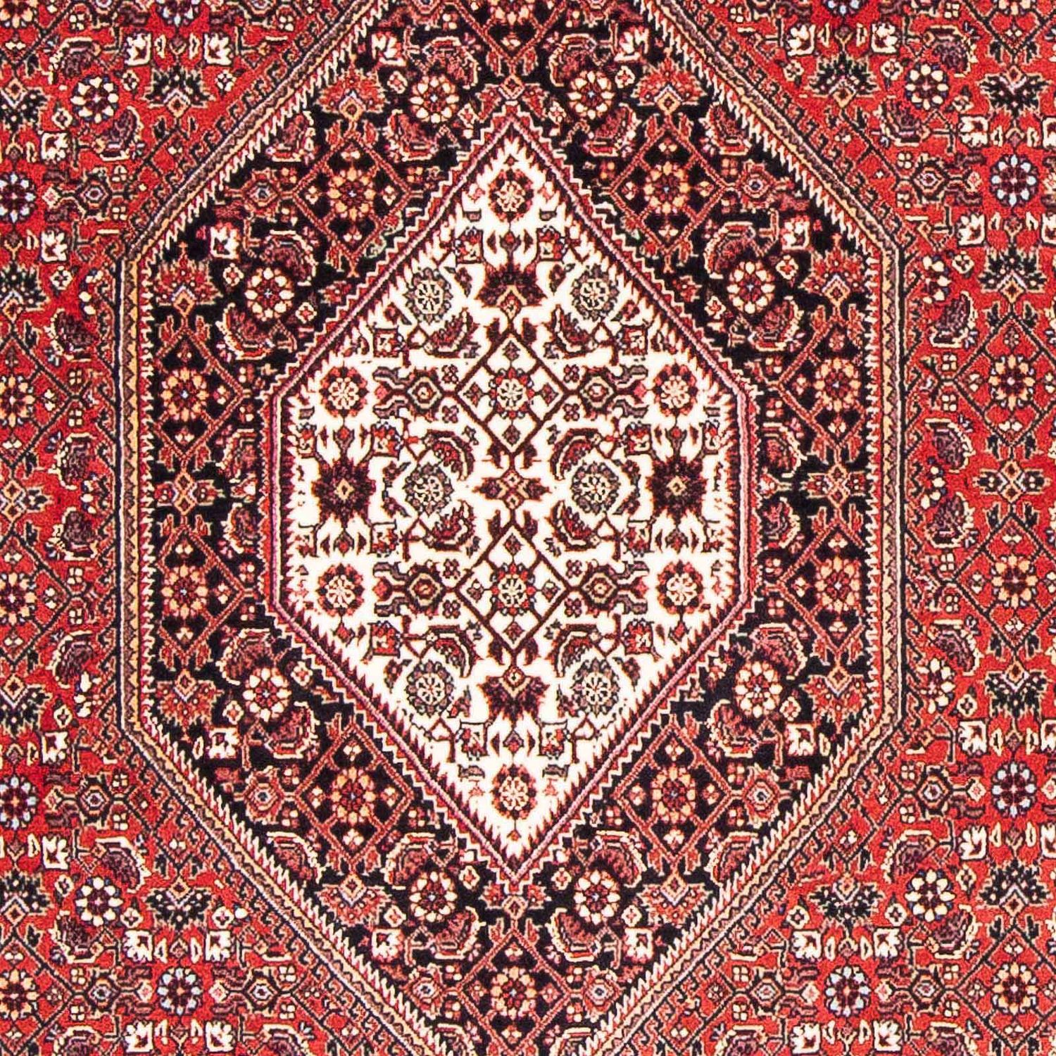 Alfombra persa - Bidjar - 178 x 109 cm - rojo