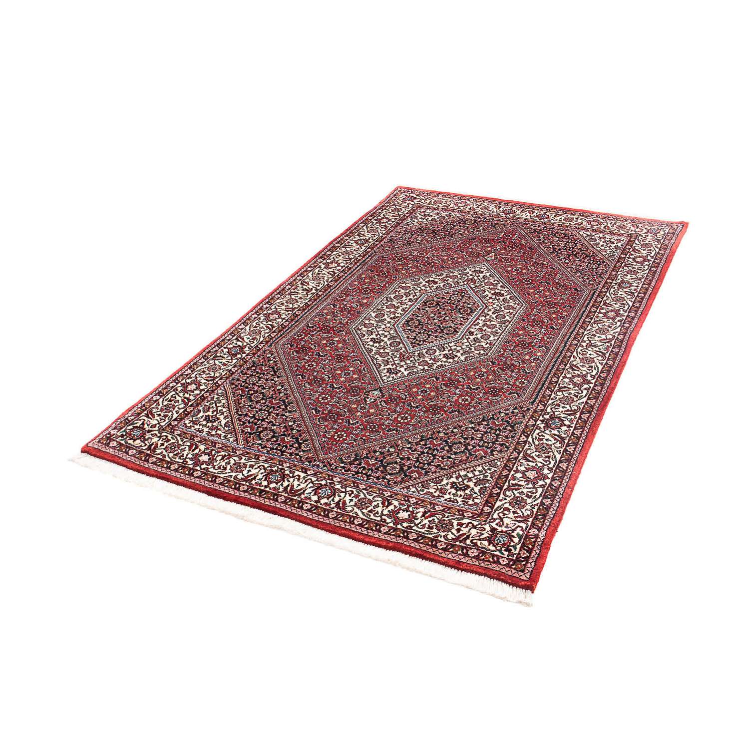 Perský koberec - Bijar - 178 x 108 cm - červená
