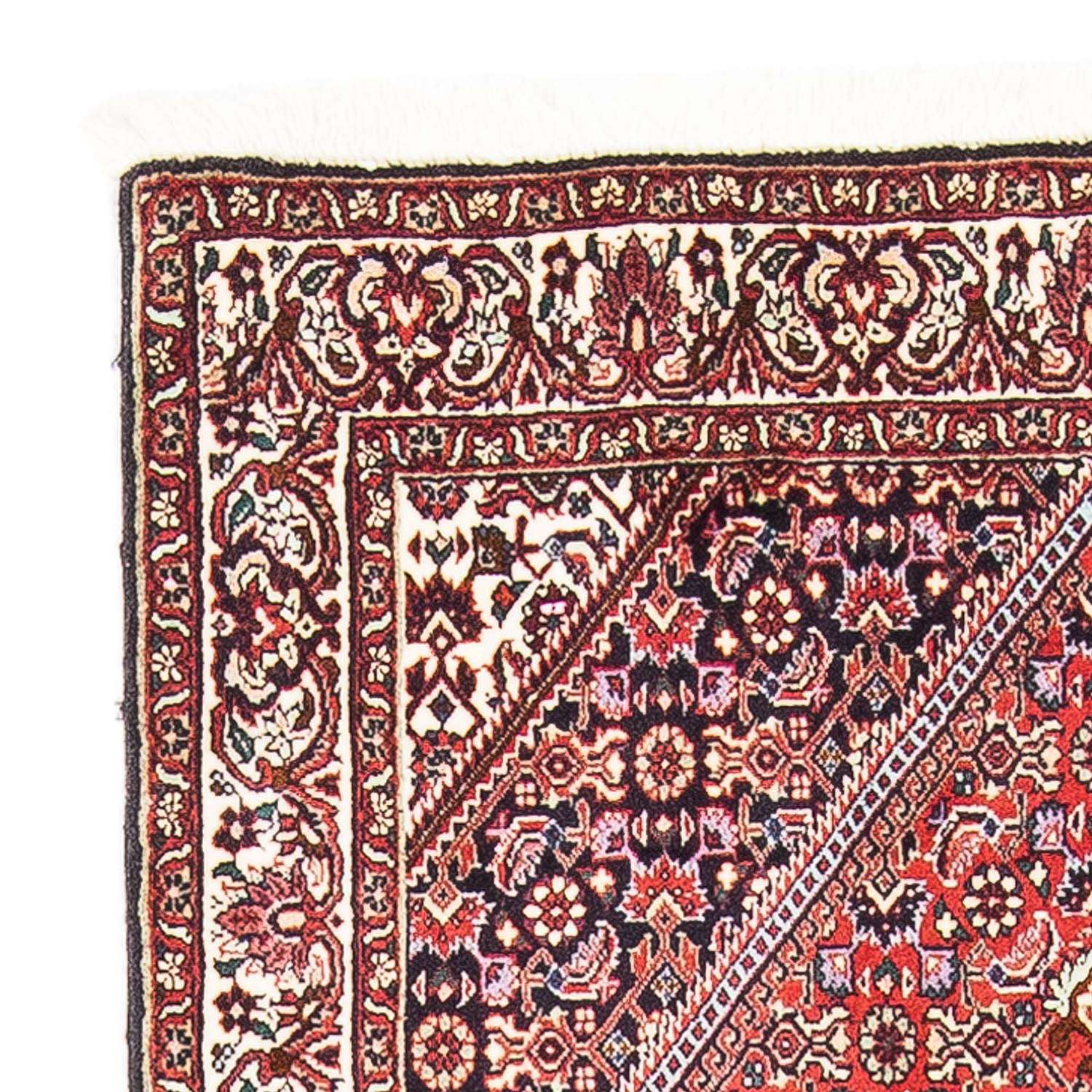 Perský koberec - Bijar - 151 x 86 cm - světle červená