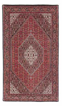 Alfombra persa - Bidjar - 178 x 108 cm - rojo