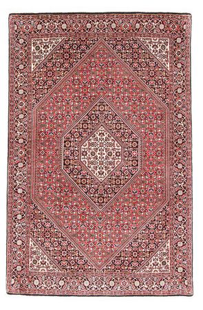 Alfombra persa - Bidjar - 181 x 109 cm - rojo claro