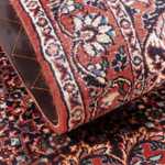Persisk teppe - Bijar - 141 x 70 cm - lys rød