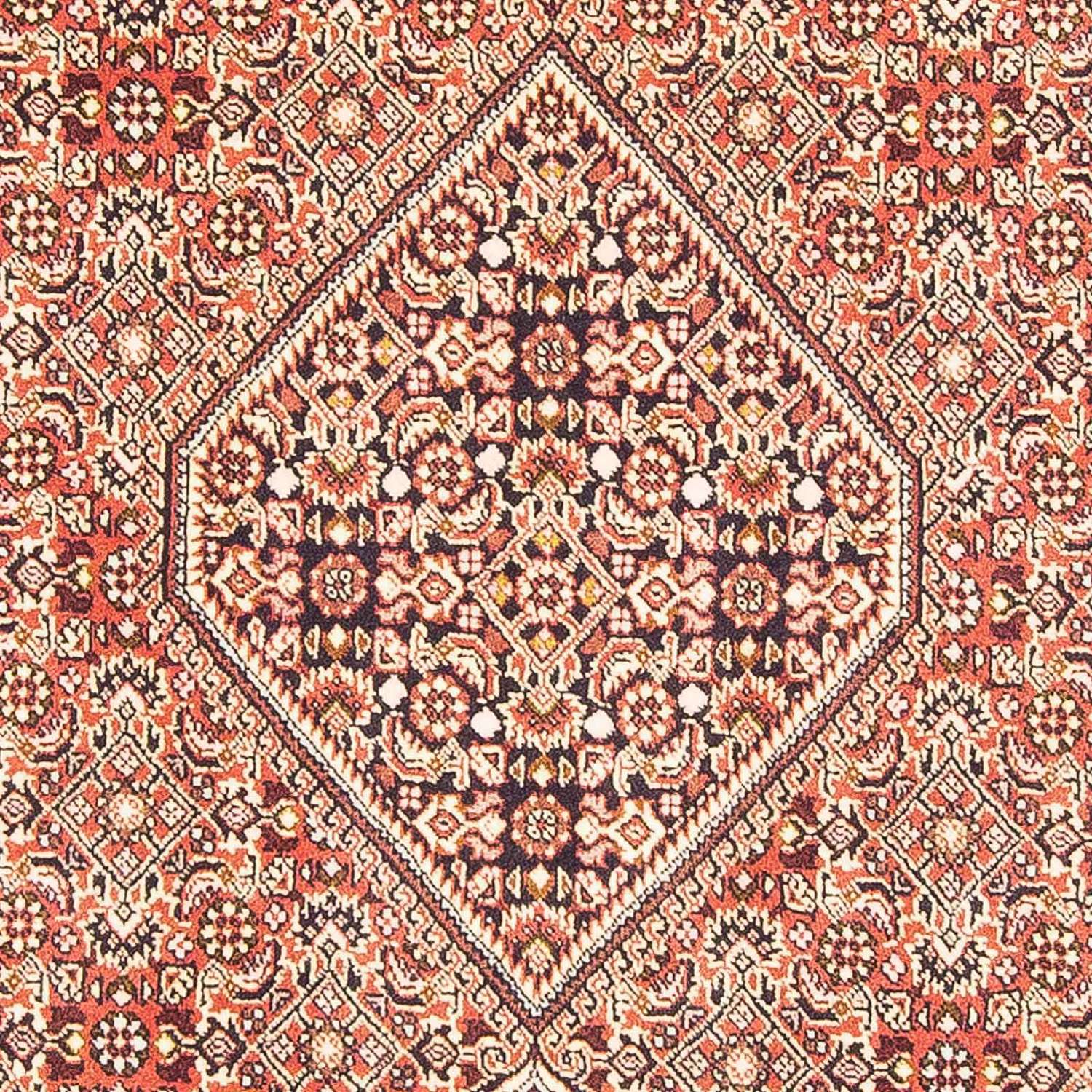 Persisk tæppe - Bijar - 176 x 110 cm - lysrød