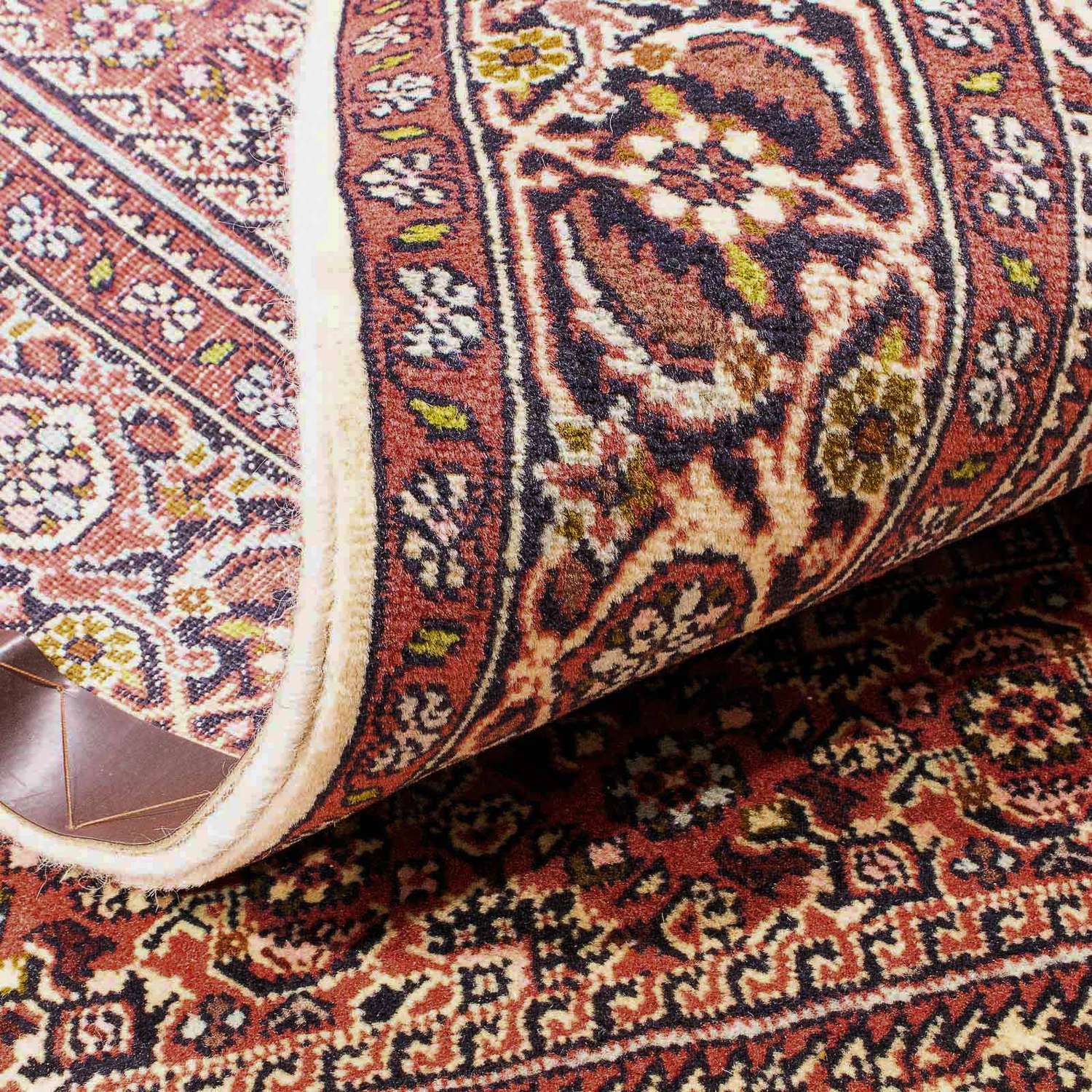 Perský koberec - Bijar - 176 x 110 cm - světle červená