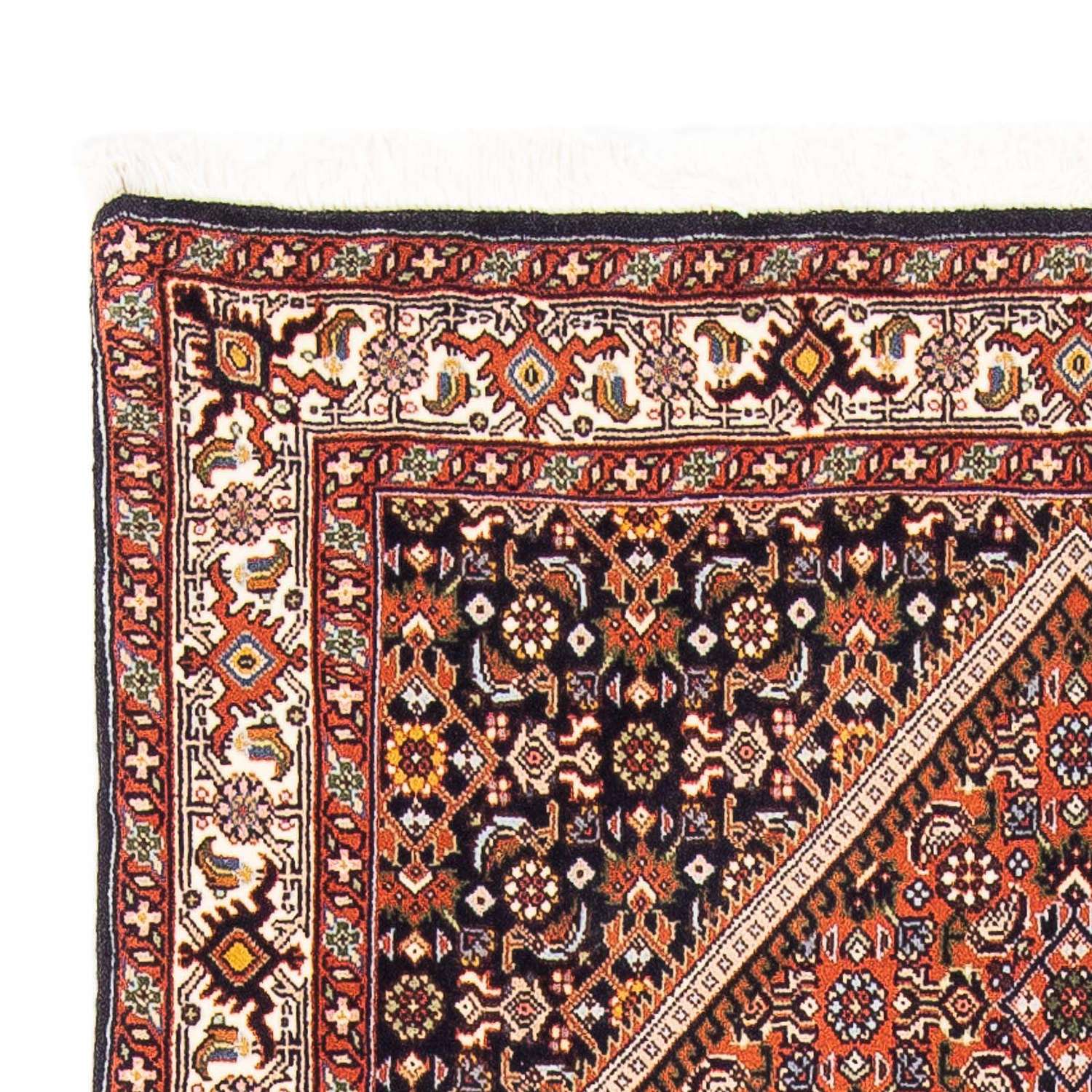 Persisk teppe - Bijar - 169 x 105 cm - laks