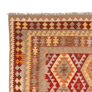 Kelim Rug - Splash - 297 x 200 cm - light brown