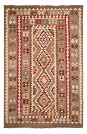 Tapis Kelim - Splash - 293 x 198 cm - multicolore