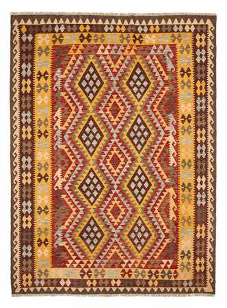 Kelim Rug - Splash - 289 x 208 cm - multicolored