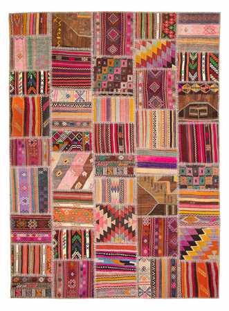 Tappeto Patchwork - 300 x 216 cm - multicolore