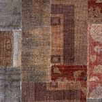 Tappeto Patchwork - 194 x 146 cm - multicolore