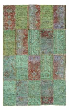 Patchwork Rug - 242 x 148 cm - multicolored