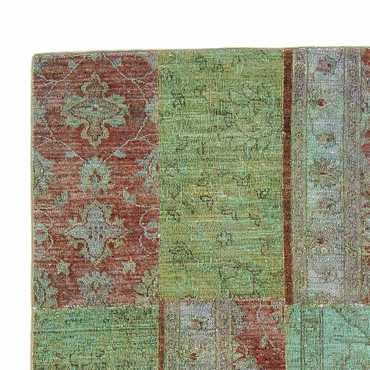 Tappeto Patchwork - 242 x 148 cm - multicolore