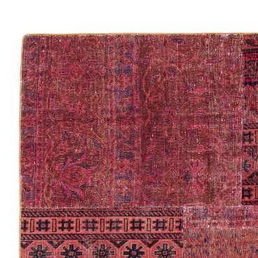 Tapis patchwork - 241 x 151 cm - multicolore