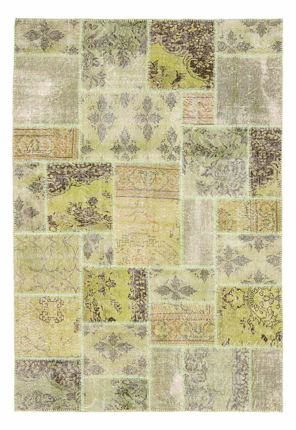 Patchwork Rug - 242 x 172 cm - multicolored