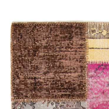 Runner Patchwork Rug - 300 x 85 cm - multicolored