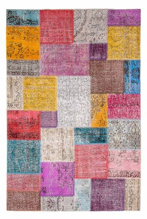 Tapete de trabalho em patchwork - 300 x 250 cm - multicolorido