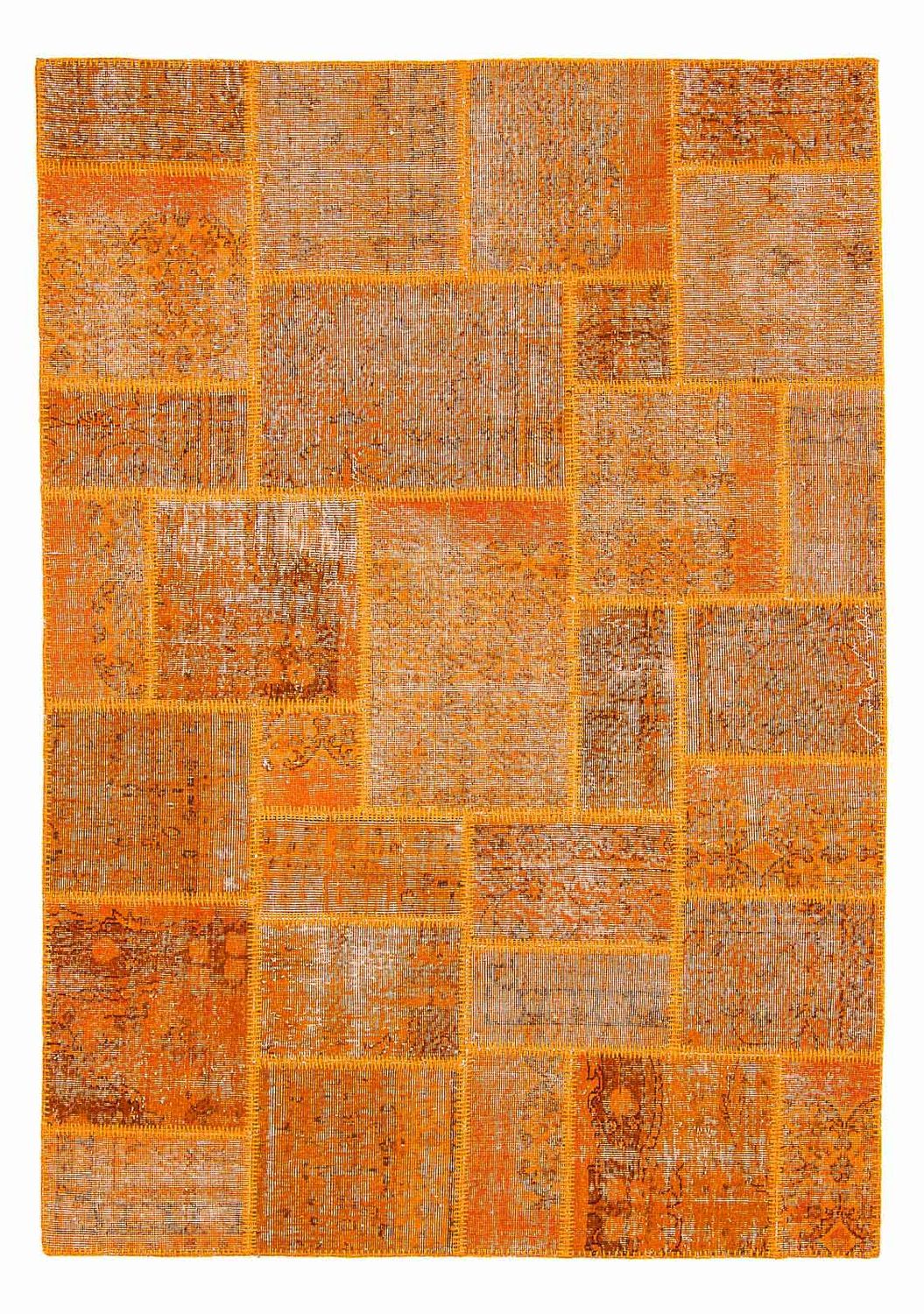 Patchwork Teppich 244 x 172 cm