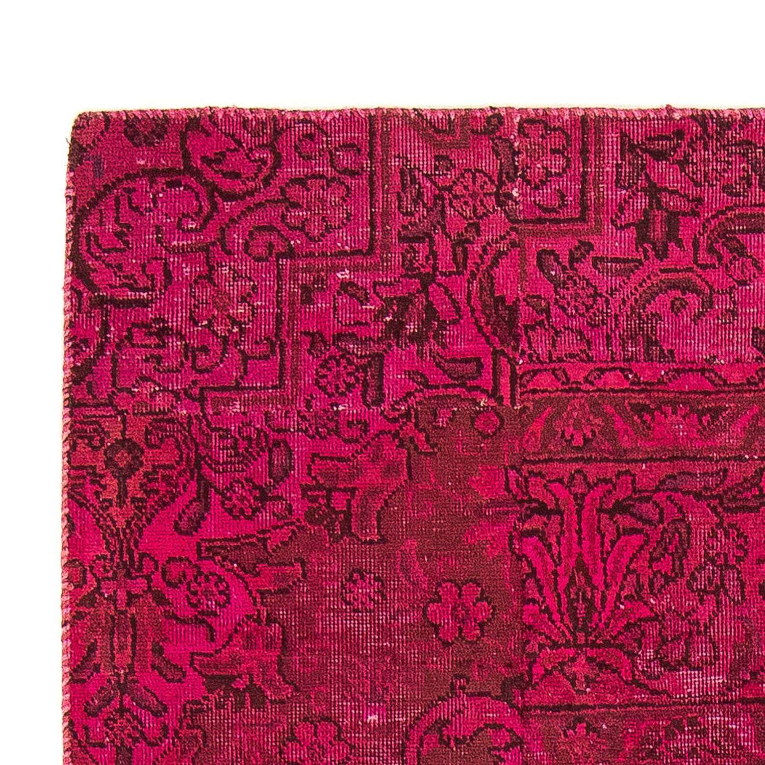 Alfombra de patchwork - 202 x 127 cm - multicolor