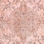 Alfombra Vintage - 263 x 155 cm - rosa