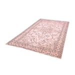 Alfombra Vintage - 263 x 155 cm - rosa