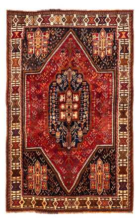 Perser Rug - Nomadic - 257 x 160 cm - dark red