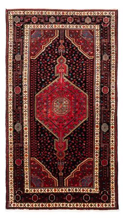 Tapis persan - Nomadic - 246 x 136 cm - bleu foncé