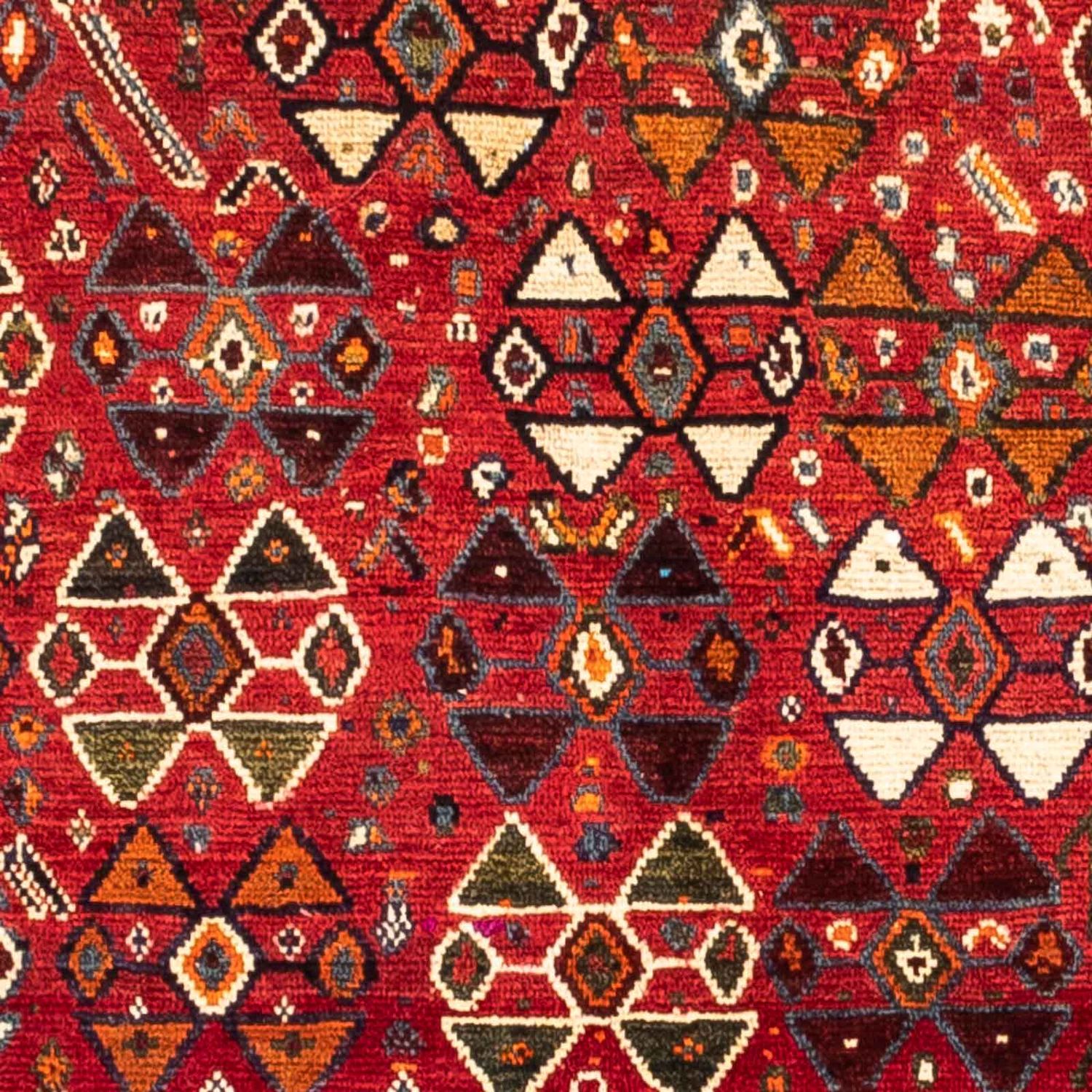 Tapis persan - Nomadic - 233 x 152 cm - rouge foncé