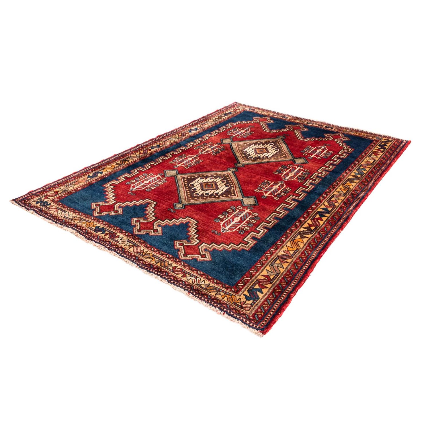 Perser Rug - Nomadic - 216 x 165 cm - red