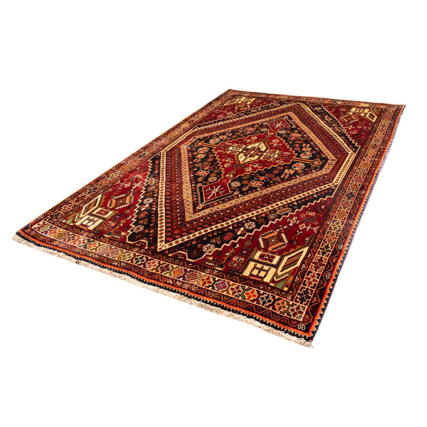 Tapis persan - Nomadic - 264 x 170 cm - rouille