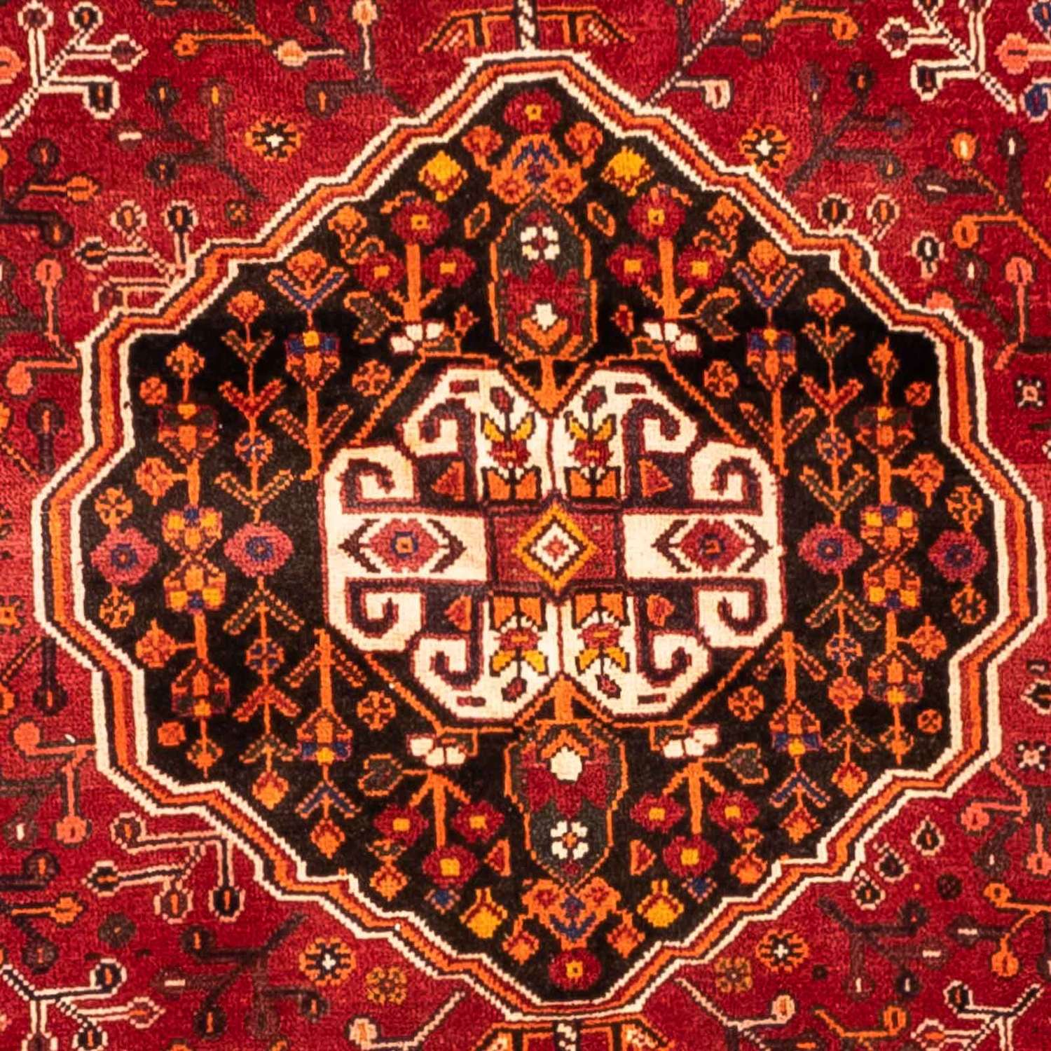 Tapis persan - Nomadic - 255 x 162 cm - rouge