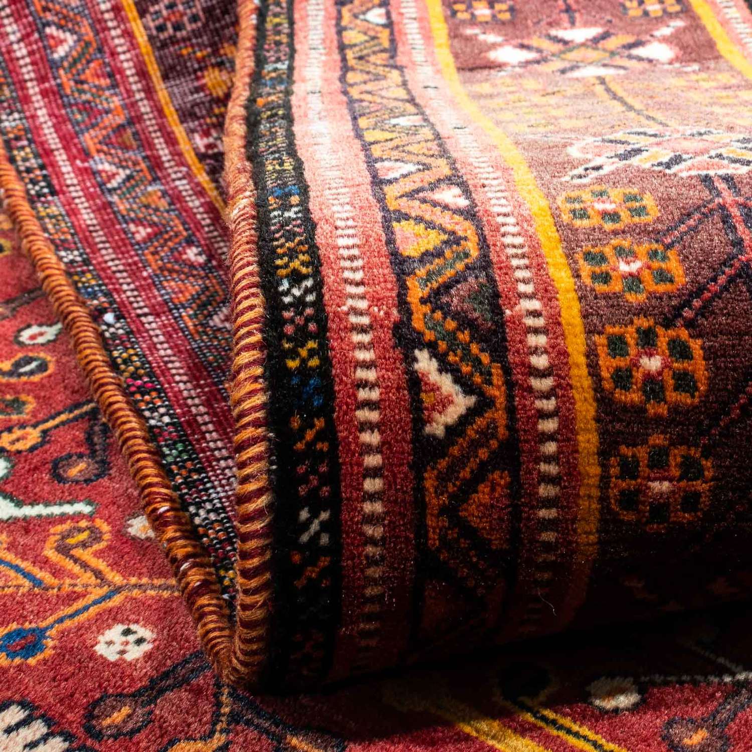 Persisk matta - Nomadic - 255 x 162 cm - röd