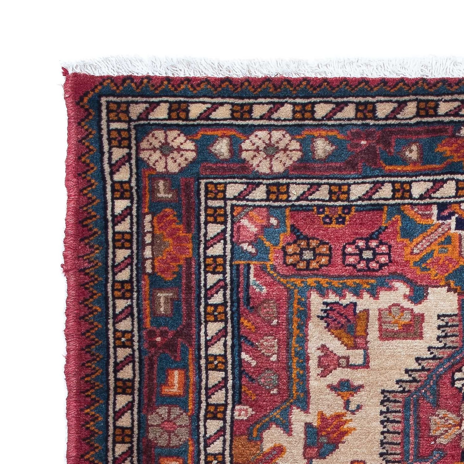 Tapis persan - Nomadic - 133 x 92 cm - multicolore