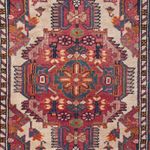 Tapis persan - Nomadic - 133 x 92 cm - multicolore