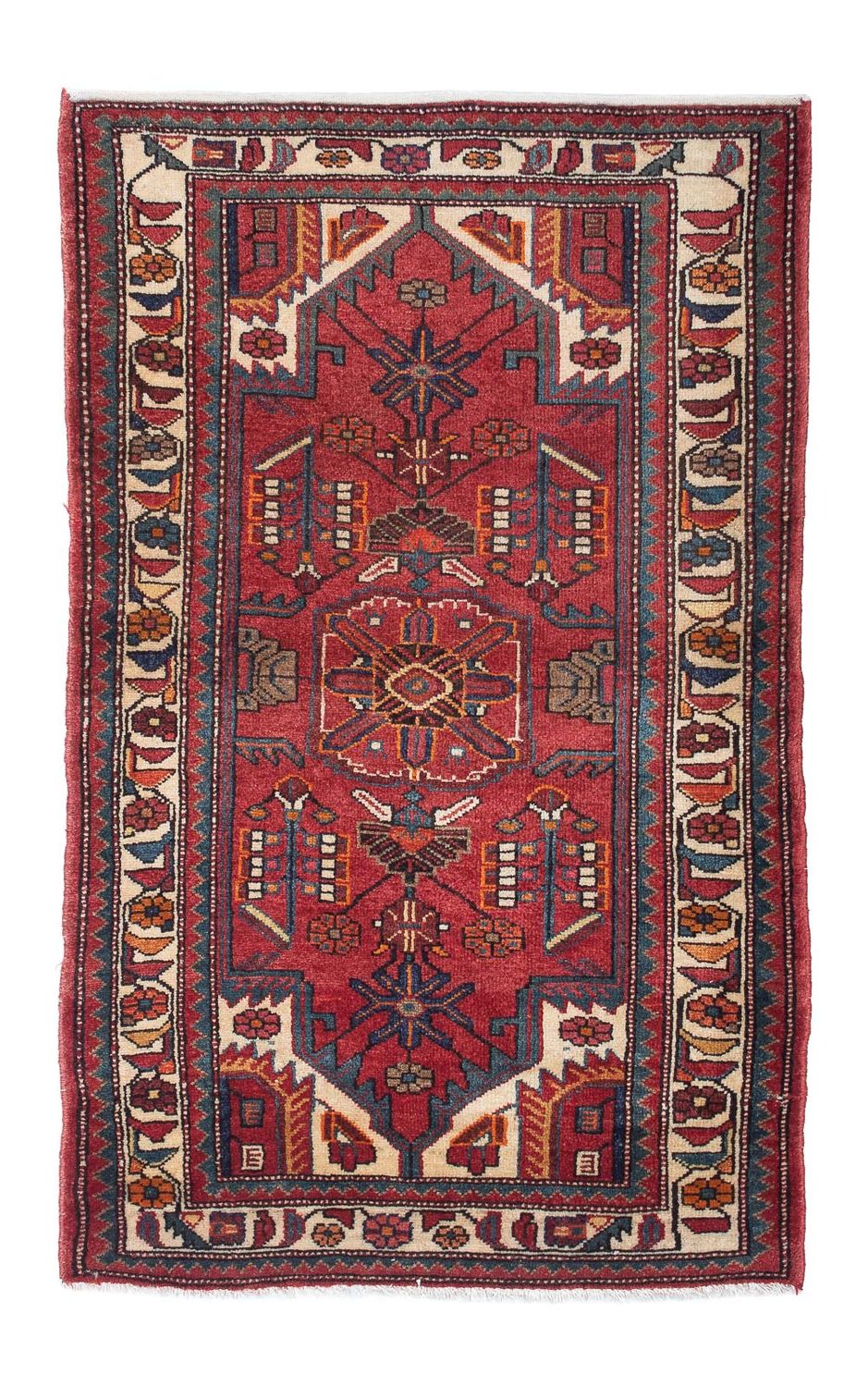 Perser Rug - Nomadic - 145 x 92 cm - red