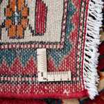 Perski dywan - Nomadyczny - 145 x 92 cm - czerwony