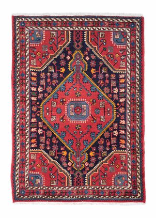 Tapis persan - Nomadic - 130 x 90 cm - rouge