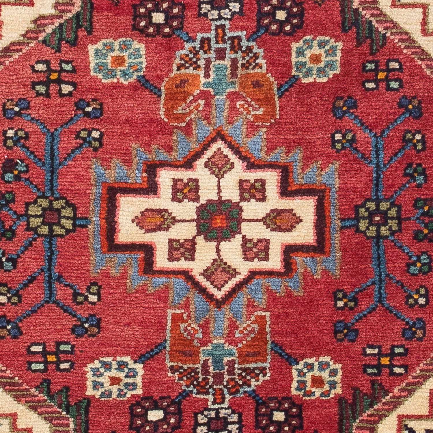 Perser Rug - Nomadic - 122 x 90 cm - red