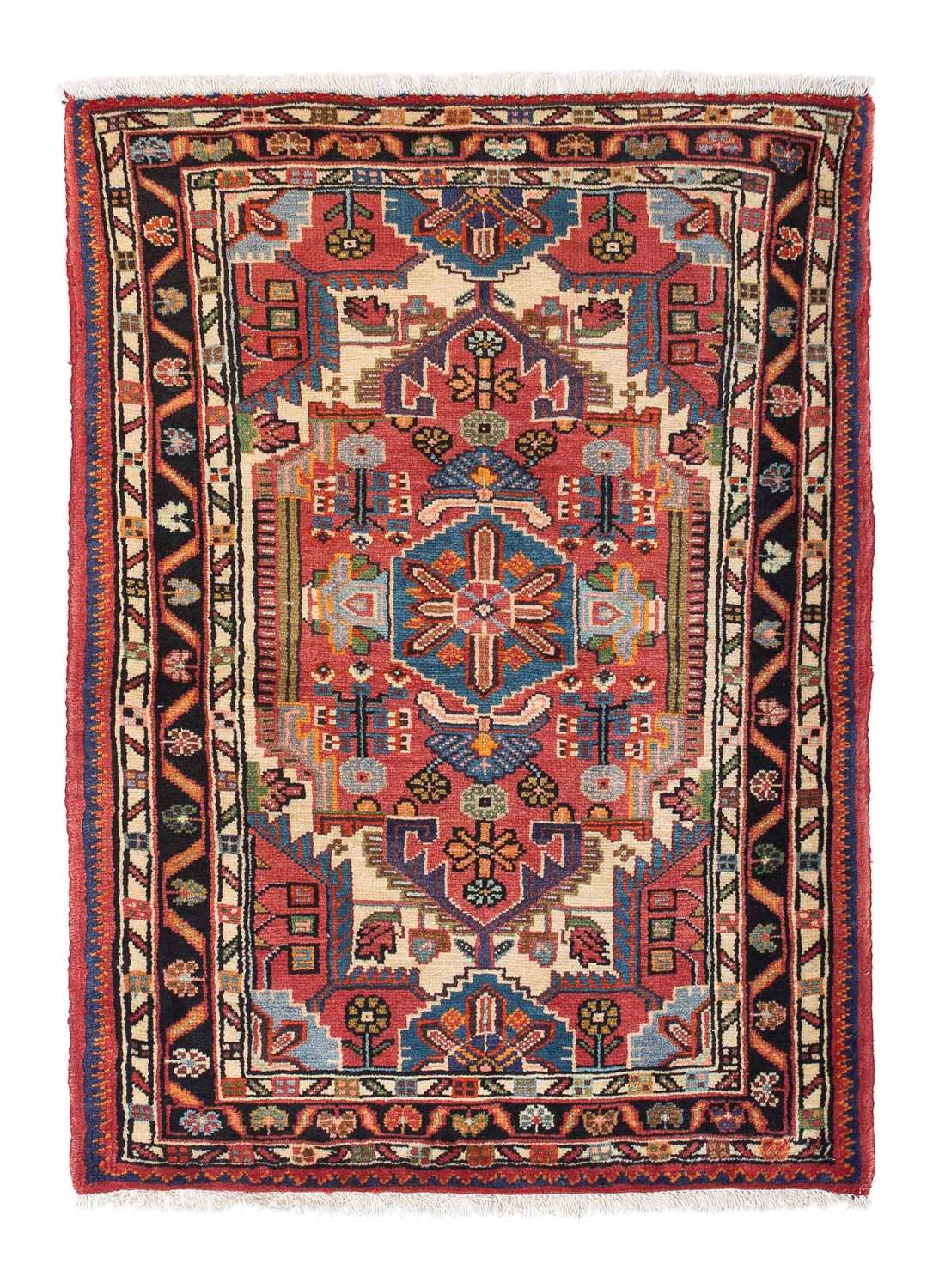 Perzisch Tapijt - Nomadisch - 125 x 91 cm - rood