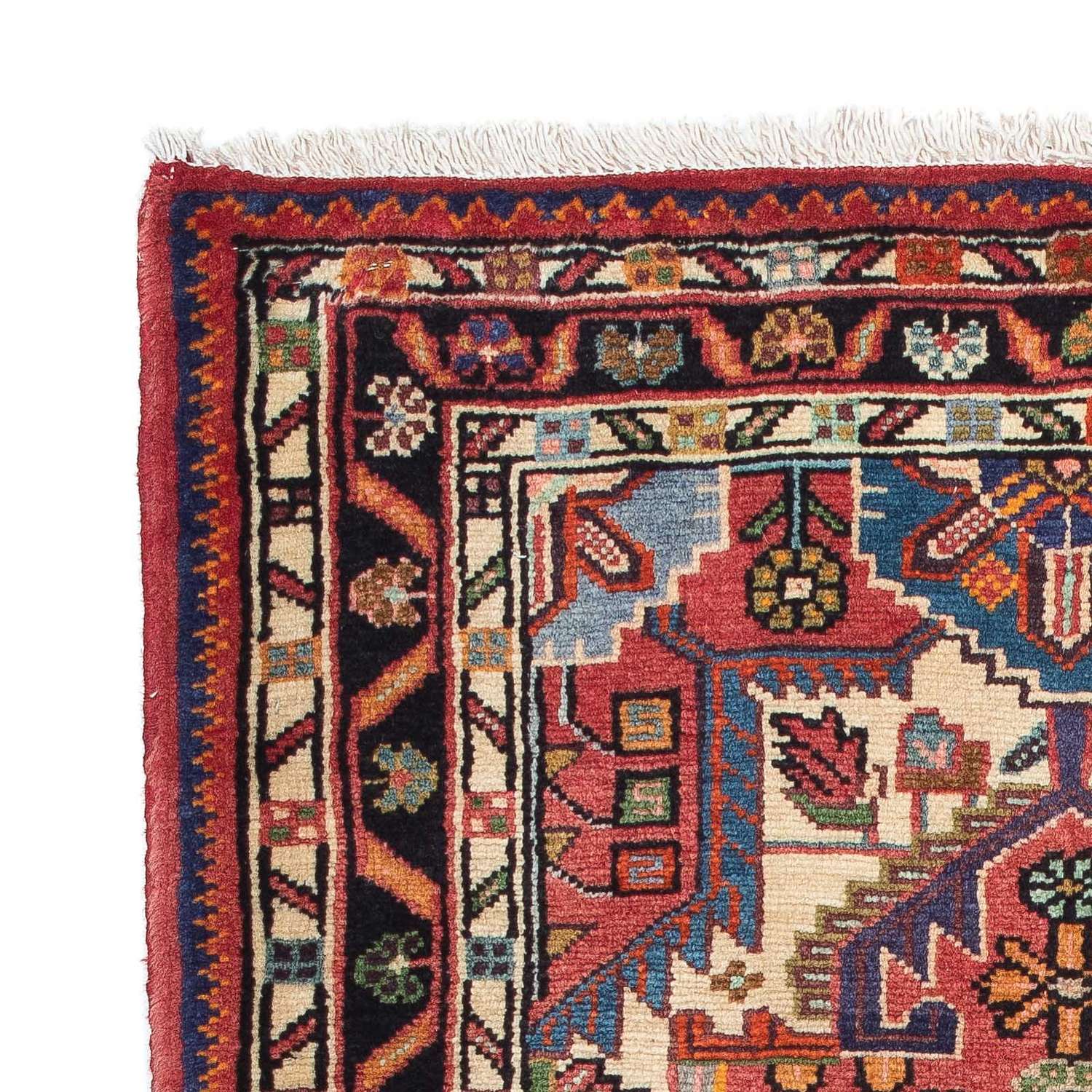 Perski dywan - Nomadyczny - 125 x 91 cm - czerwony