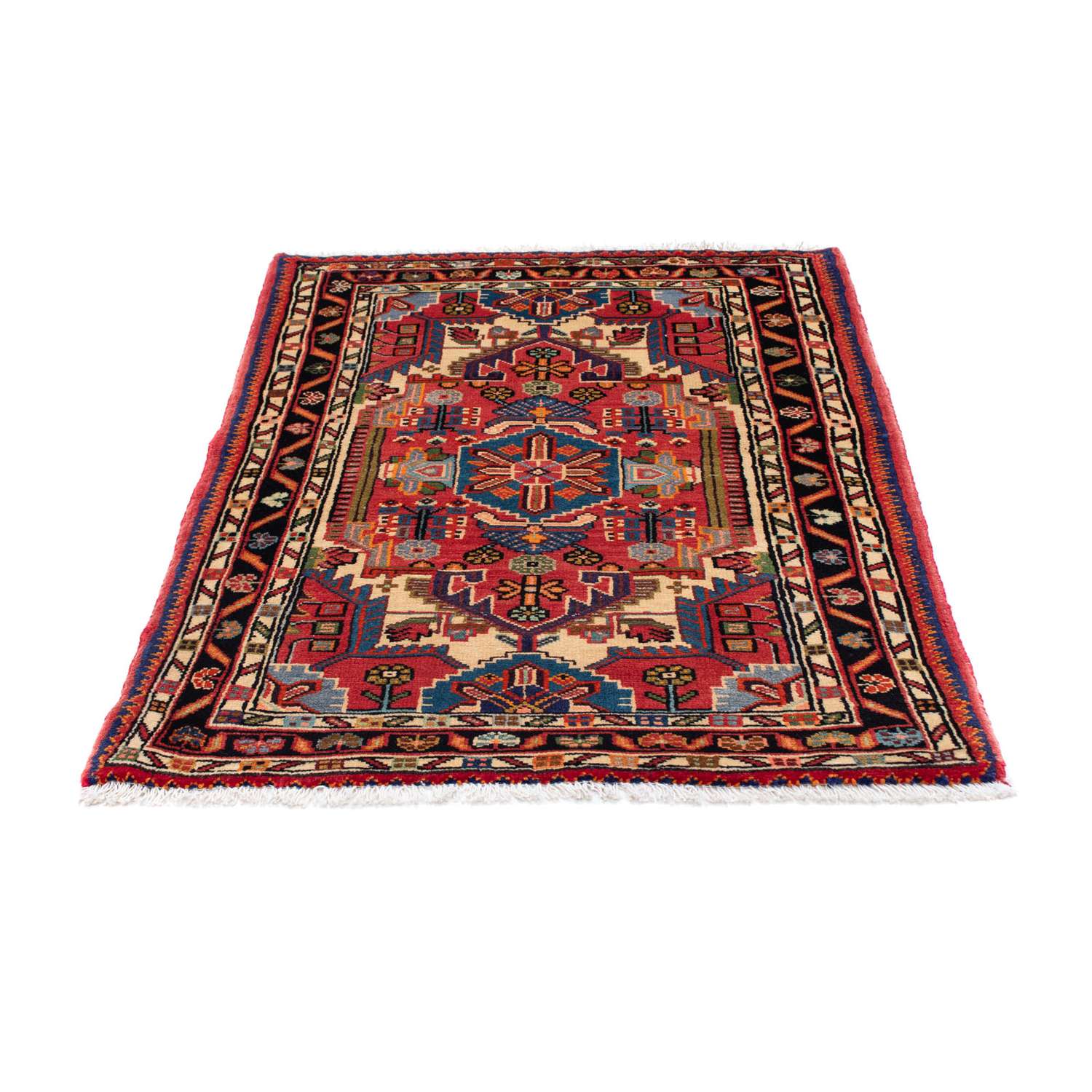 Persisk teppe - Nomadisk - 125 x 91 cm - rød