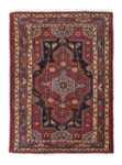 Tapis persan - Nomadic - 126 x 88 cm - rouge clair