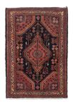 Tapis persan - Nomadic - 125 x 87 cm - bleu foncé