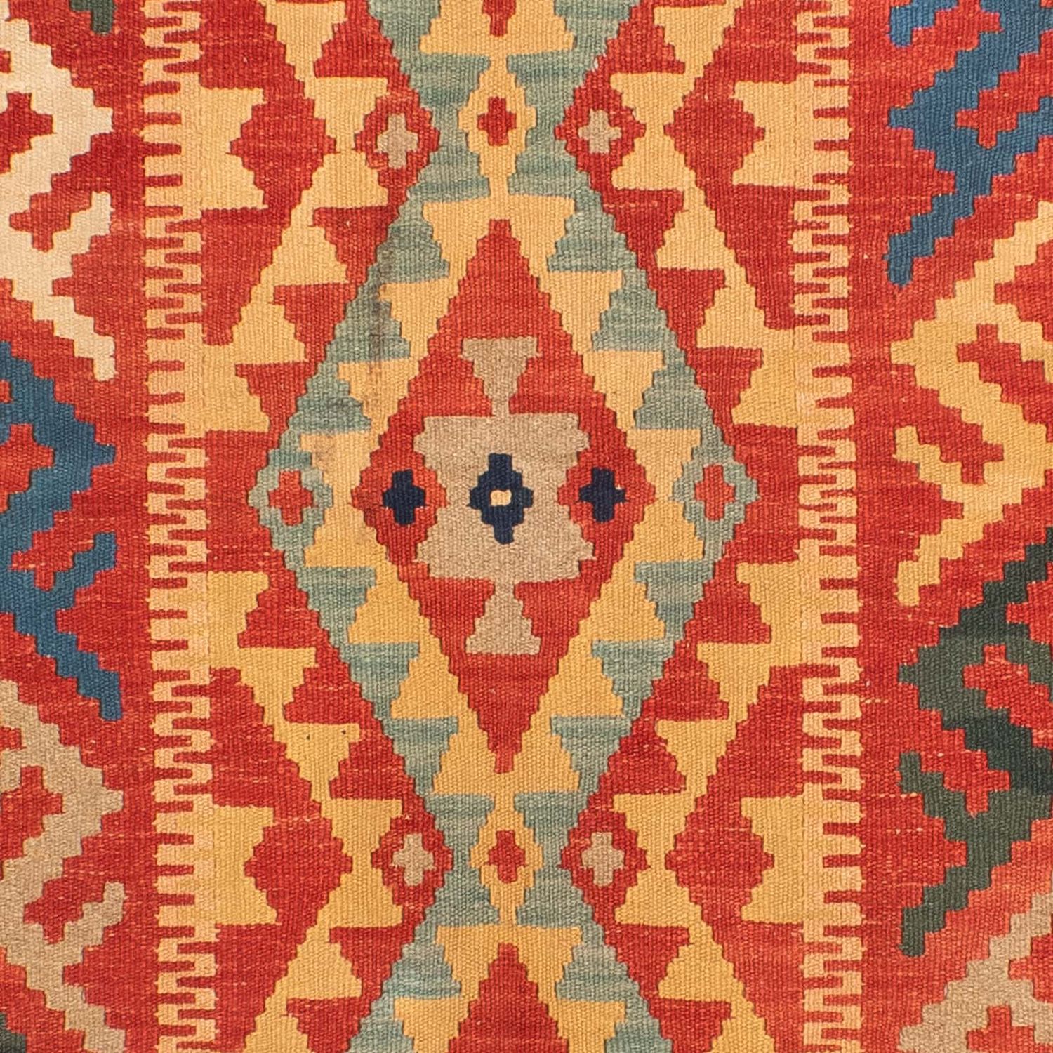 Kelim Carpet - orientalisk matta - 245 x 174 cm - röd